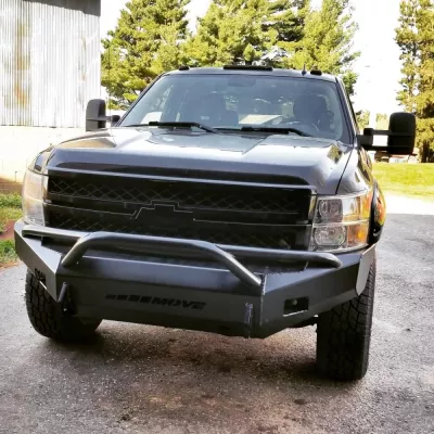CHEVY 2500-3500HD 2011-2014 with CLASSIC FRONT Weld It Yourself STANDARD installed