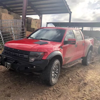 FORD RAPTOR 2009-2014 with CLASSIC FRONT Weld It Yourself Offroad installed