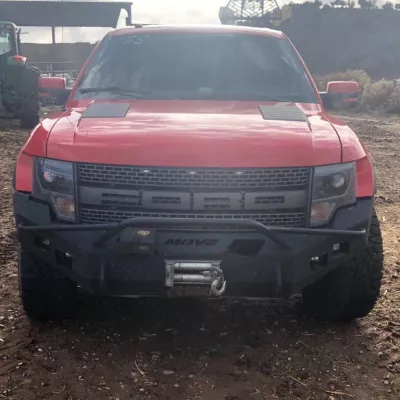 FORD RAPTOR 2009-2014 with CLASSIC FRONT Weld It Yourself Offroad installed