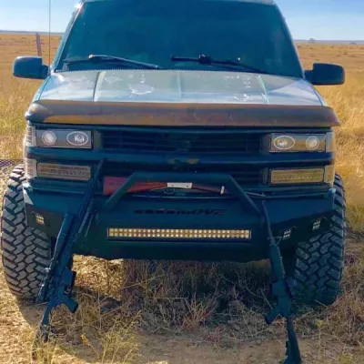 CHEVY 1500 1988-1998 with PRECISION FRONT Weld It Yourself STANDARD installed