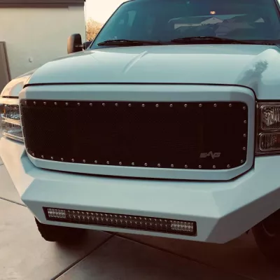 FORD F250-350 2005-2007 with PRECISION FRONT Weld It Yourself STANDARD installed