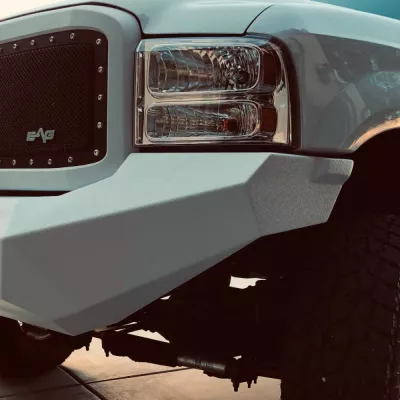 FORD F250-350 2005-2007 with PRECISION FRONT Weld It Yourself STANDARD installed