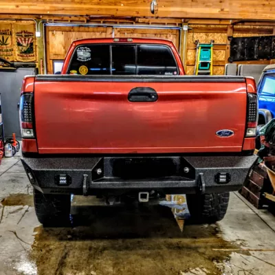 FORD F250-350 1999-2004 with CLASSIC REAR W.I.Y.KIT STANDARD installed