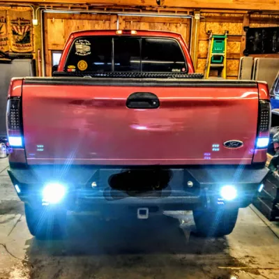 FORD F250-350 1999-2004 with CLASSIC REAR W.I.Y.KIT STANDARD installed