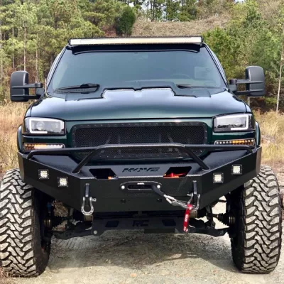 GMC 2500-3500HD 1999-2002 with CLASSIC FRONT Weld It Yourself Offroad installed