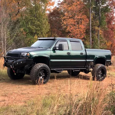 GMC 2500-3500HD 1999-2002 with CLASSIC FRONT W.I.Y.KIT OFFROAD installed