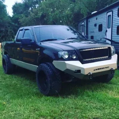 FORD F150 2004-2008 with CLASSIC FRONT Weld It Yourself STANDARD installed