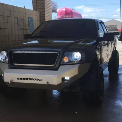 FORD F150 2004-2008 with CLASSIC FRONT Weld It Yourself STANDARD installed
