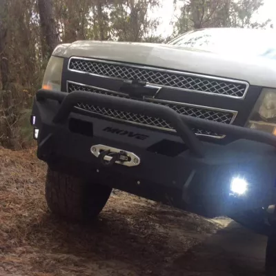 CHEVY SUBURBAN 1500 2007-2014 with CLASSIC FRONT Weld It Yourself Offroad installed