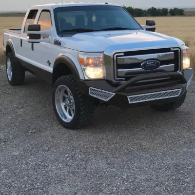 FORD F250-350 2011-2016 with PRECISION FRONT W.I.Y.KIT STANDARD installed