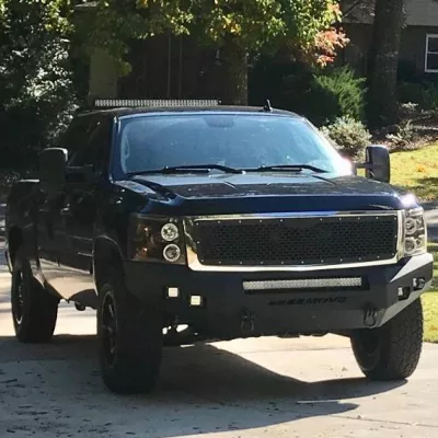 CHEVY 1500HD 2003-2007 with CLASSIC FRONT Weld It Yourself STANDARD installed