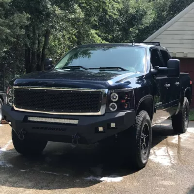 CHEVY 1500HD 2003-2007 with CLASSIC FRONT Weld It Yourself STANDARD installed