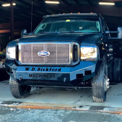 FORD F250-350 2005-2007 with CLASSIC FRONT Weld It Yourself STANDARD installed