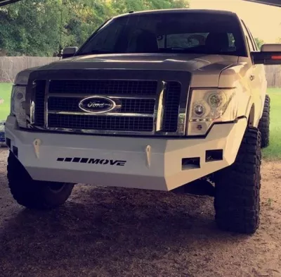FORD F150 2009-2014 with CLASSIC FRONT Weld It Yourself STANDARD installed