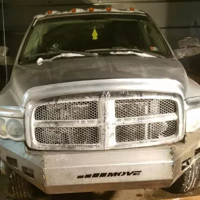 DODGE 2500-3500 2003-2005 with CLASSIC FRONT Weld It Yourself STANDARD installed