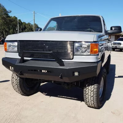 FORD F250-350 1987-1991 with CLASSIC FRONT Weld It Yourself STANDARD installed