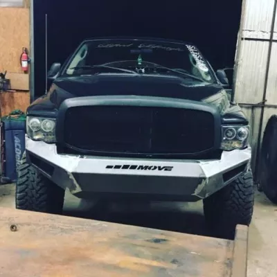 DODGE 1500 2002-2005 with PRECISION FRONT W.I.Y.KIT STANDARD installed