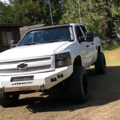 CHEVY 1500 2007.5-2013 with CLASSIC FRONT Weld It Yourself STANDARD installed