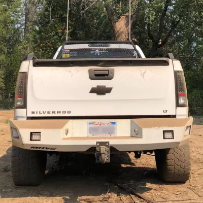CHEVY 1500 2007.5-2013 with CLASSIC REAR Weld It Yourself STANDARD installed