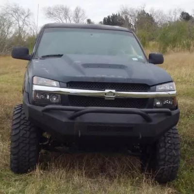 CHEVY AVALANCHE 1500 WITH CLAD 2000-2006 with CLASSIC FRONT Weld It Yourself STANDARD installed