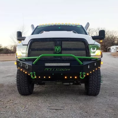 DODGE 2500-3500 2010-2018 with CLASSIC FRONT Weld It Yourself STANDARD installed