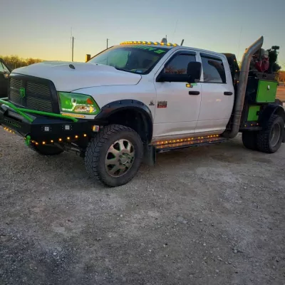 DODGE 2500-3500 2010-2018 with CLASSIC FRONT Weld It Yourself STANDARD installed