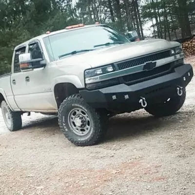 CHEVY 2500-3500HD 1999-2002 with CLASSIC FRONT Weld It Yourself STANDARD installed