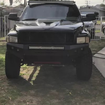DODGE 2500-3500 1994-2002 with CLASSIC FRONT Weld It Yourself STANDARD installed