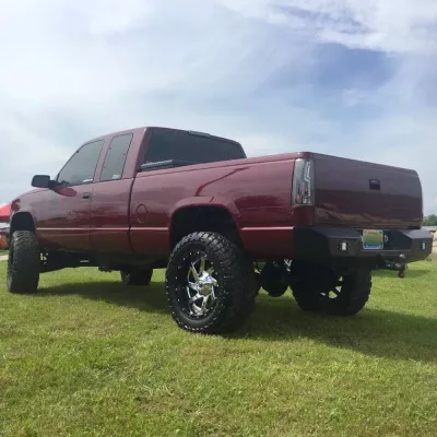 CHEVY 1500 1988-1998 with CLASSIC REAR Weld It Yourself STANDARD installed