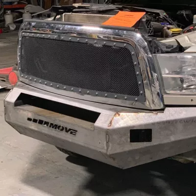 DODGE 2500-3500 2010-2018 with CLASSIC FRONT Weld It Yourself STANDARD installed