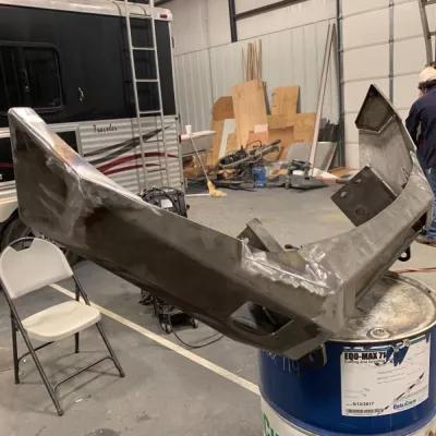 DODGE 2500-3500 2010-2018 with CLASSIC FRONT Weld It Yourself STANDARD installed