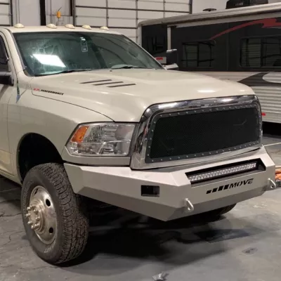 DODGE 2500-3500 2010-2018 with CLASSIC FRONT Weld It Yourself STANDARD installed