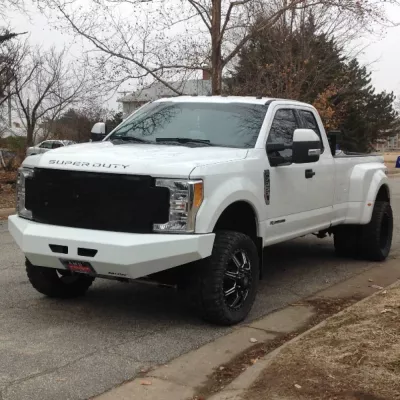FORD F250-350 2017-2019 with CLASSIC FRONT W.I.Y.KIT STANDARD installed
