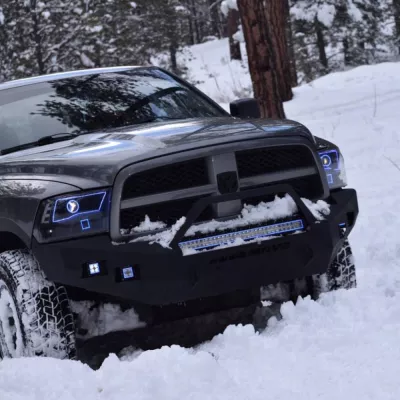 DODGE 1500 2009-2012 with CLASSIC FRONT W.I.Y.KIT STANDARD installed