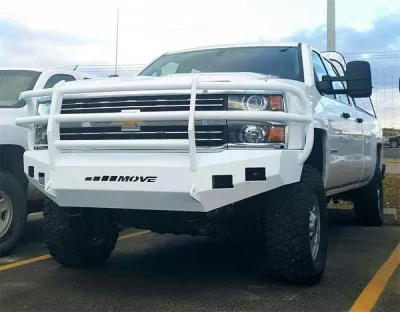 CHEVY 2500-3500HD 2015-2019 with CLASSIC FRONT Weld It Yourself STANDARD installed