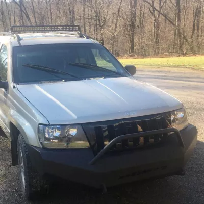 JEEP GRAND CHEROKEE 1999-2004 with CLASSIC FRONT Weld It Yourself STANDARD installed