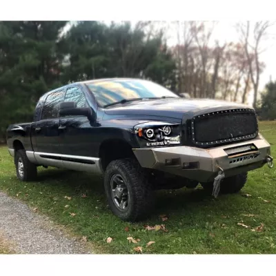 DODGE 1500 MEGA CAB 2006-2008 with CLASSIC FRONT Weld It Yourself STANDARD installed