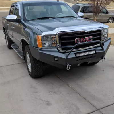 GMC 1500 2007.5-2013 with CLASSIC FRONT W.I.Y.KIT STANDARD installed