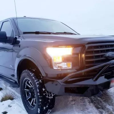 FORD F150 2015-2017 with PRECISION FRONT Weld It Yourself STANDARD installed
