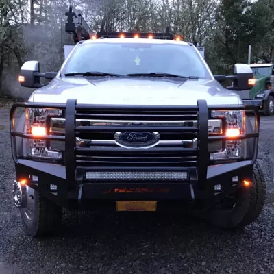 FORD F250-350 2017-2019 with CLASSIC FRONT W.I.Y.KIT STANDARD installed