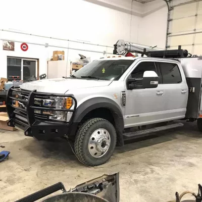 FORD F250-350 2017-2019 with CLASSIC FRONT W.I.Y.KIT STANDARD installed