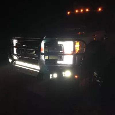 FORD F250-350 2017-2019 with CLASSIC FRONT W.I.Y.KIT STANDARD installed