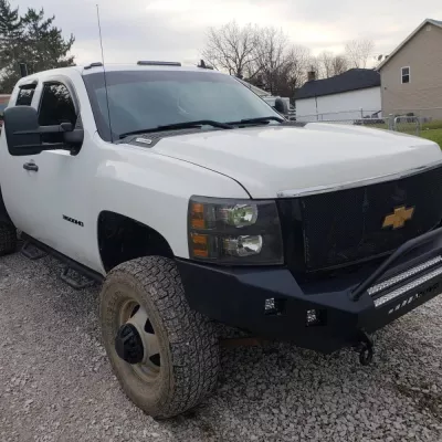 CHEVY 2500-3500HD 2007.5-2010 with CLASSIC FRONT Weld It Yourself STANDARD installed
