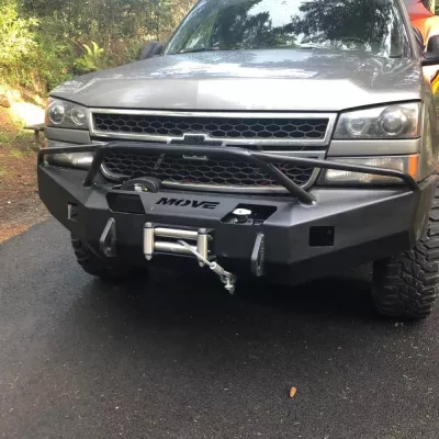 CHEVY 1500HD 2003-2007 with CLASSIC FRONT Weld It Yourself Offroad installed