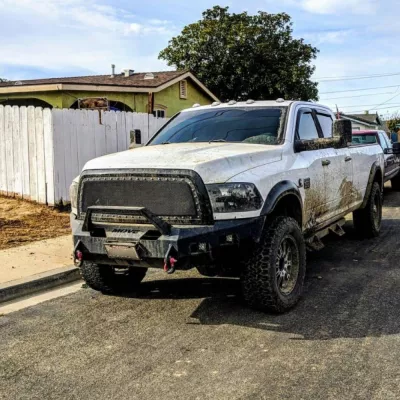 DODGE 2500-3500 2010-2018 with CLASSIC FRONT W.I.Y.KIT OFFROAD installed