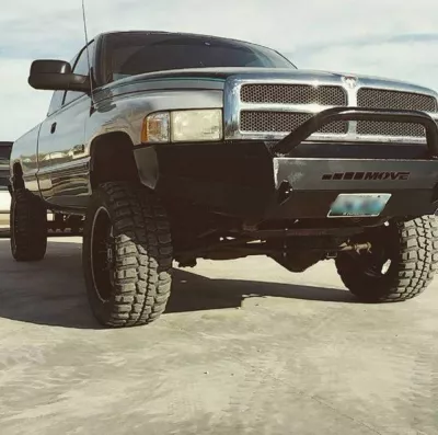DODGE 1500 1994-2001 with CLASSIC FRONT Weld It Yourself STANDARD installed