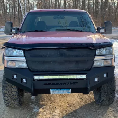 CHEVY 2500-3500HD 2003-2007 with CLASSIC FRONT Weld It Yourself STANDARD installed