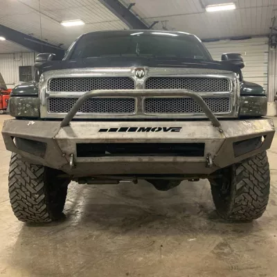 DODGE 2500-3500 1994-2002 with PRECISION FRONT Weld It Yourself STANDARD installed