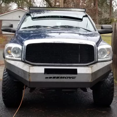 DODGE 2500-3500 2006-2009 with CLASSIC FRONT Weld It Yourself STANDARD installed