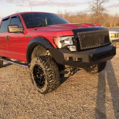 FORD F150 2009-2014 with CLASSIC FRONT Weld It Yourself STANDARD installed
